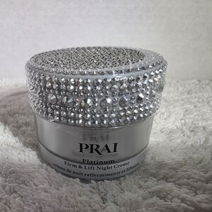 PRAI Platinum Firm & Lift Night Creme Jeweled Lid New Sealed 50ml